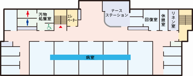 フロア見取図 3F 4F